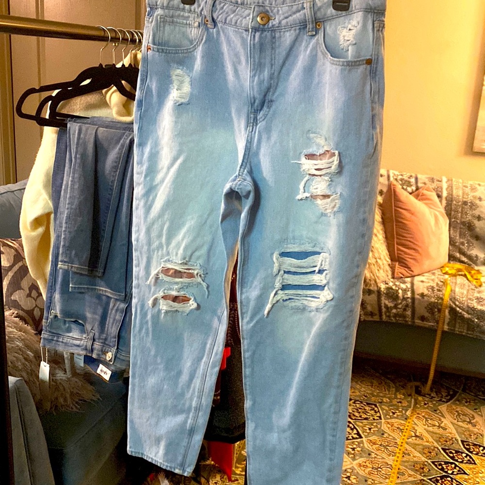 No Boundaries lightwash jeans 100% cotton